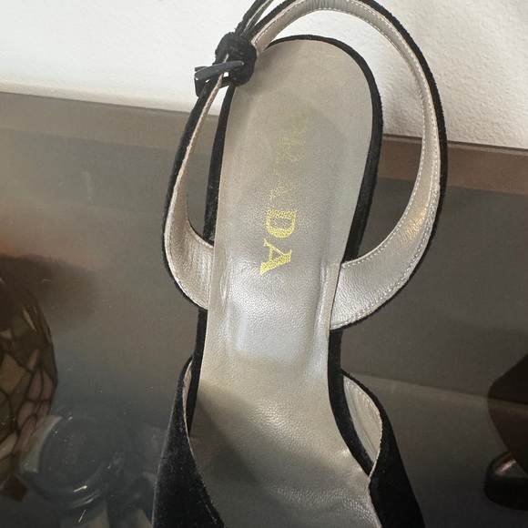 Prada Suede Wedges size 8 US/ 39 EU - Picture 4 of 13